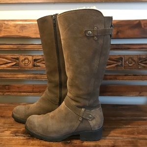 UGG Jillian Brown Suede Boots